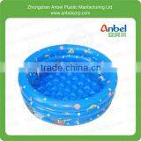 New 30" Tricyclic Inflatable Kids Swimming Bathtub Paddling Ball Pool 3-ring thumbnail-4