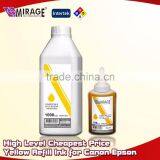 High Level Cheapest Price Yellow Refill Ink for Canon Epson