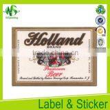 New Labels for Food Containers Wine Labels