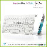 2015 New Products in China 2.4g Mini Wireless Keyboard With Ergonomic Mouse