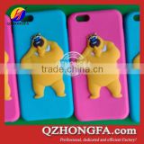 China Manufacture Silicone Mobile Phone Case for Cell for iphone 6, iphone5, iphone 4
