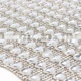 All World Best Price Plastic Rhinestone Mesh Trimming for Christmas /party /wedding Deco thumbnail-1