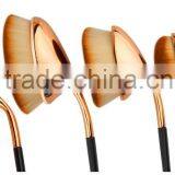 9 Pieces Rose Golden High Quality Cosmetics Brush Wholesale thumbnail-4