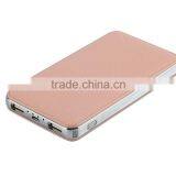 Nice Desing Leather Cover Powerbank 10000mAh Slim Polymer Power Bank High Capacity 8000mAh Fashion thumbnail-5