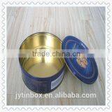 Personalized Custom Printing Tin Can Gift Box Cookie Tin Can Round Metal Tin Boxes for Cookies