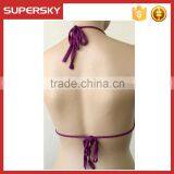 K-47 Handmade Classic Knit Crochet Sexy Genie Bra Ladies Open Back Sexy Bikini Top Women Knti Beach Bustier thumbnail-2