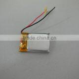 Rechargeable lithium polymer battery 3.7V 650mah high temperature battery