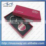 Promotional Funny Transparent Soft Enamel Custom Metal Keyring thumbnail-6