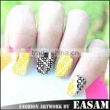 New 2015 Hot Metallic 3D Nail Stickers thumbnail-2
