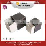 Small Cardboard Leatherette Watch Gift Box, Single Watch Box for Men