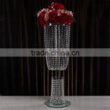Wholesale New Fashion Crystal Party Decoration Wedding Birthday Flower Stand thumbnail-2