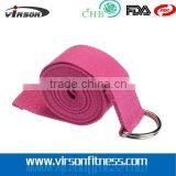 D-Ring Belt Waist Leg Fitness 180CM Adjustable Yoga Stretch Strap thumbnail-3