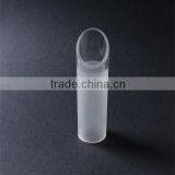 Partial Frosted Oblique Pyrex Glass Tube for Lighting,glass Lamp Shade thumbnail-1