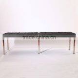 Furniture Factory Wholesale Price Mid-century Bench Knoll Bench 3 Seater