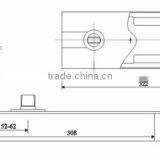 Top Quality Brass Door Glass Hardware Importers Floor Spring Accessories thumbnail-3