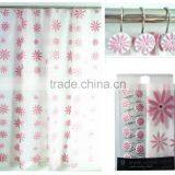 Eco-friendly and Rainbowl Bath PEVA Shower Curtain thumbnail-5