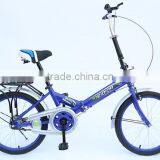 20-inch Lightweight Folding Bicycle High-carbon Steel Student Bicycle thumbnail-4