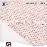 Orange Color Diamand Mesh for Table Cloth