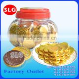 cheap gold coin shape sweet honey chocolate