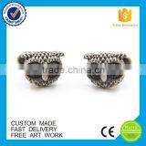 Promotional Metal Gold New Design 3D Owls Fashionable Suit Shirt Cufflinks thumbnail-1
