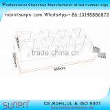 Spanish Led Gas Price Sign Station 8.8.8.8 6inch R/G/Y/W Color thumbnail-3