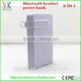 High-ended Portable Mini Bluetooth Power Bank With 6000mAh Capacity