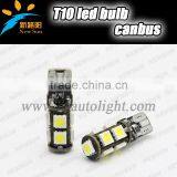 Manufacturer Led Auto Lighting 12v Interior Bulb 5050 W5w T10 9smd