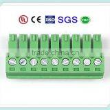 3.5 Plug in Terminal Block 300V 10A Pitch: 3.5mm/3.81mm