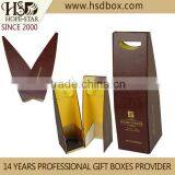 OEM Spot UV Coated Magnetic Wine Box,Wine Gift Packing Box,Paper Wine Box With Handle Make in Guangzhou thumbnail-4