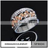 Latest Design Fashion Ally Express Cheap Wholesale Women Ring 925 Silver thumbnail-1
