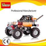 Child Puzzle Plastic Building Blocks Kid Toy X-Mountain ATV thumbnail-2