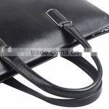 QIALINO New Trend Bags Computer Laptop Bags Men Leather Briefcase for Macbook 12/13/15 Inch thumbnail-3