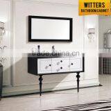 Hot Sell Single Hole and Single Basin Luxury Modern Bathroom Cabinet