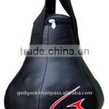 Durable Hanging Straps Artficial Leather Boxing Leather Pear Shape Black Maize Bag