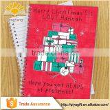 Custom Christmas Style Hardcover Spiral Notebook Christmas Gift thumbnail-1