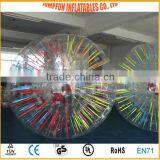 Hot glow zorb ball made in China biggest inflatables factory Jumpfun