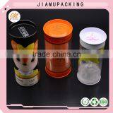 Plastic Printed Tube With Tin Lid and Bottom thumbnail-1