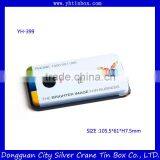 Rectangular Mint Tin Box With Sliding Lid/ Decorative Metal Tin Box for Candy Mint Packaging