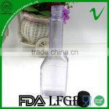 Transparent High Quality Popular Fancy Oil Plastic Bottle With Screw Cap thumbnail-6