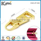 Fashion High Grade Gold Custom Metal Zipper Pull