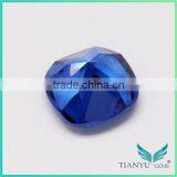 Wuzhou Gems Processing Loose 112# Burma Blue Synthetic Spinel Rough Gemstone thumbnail-5