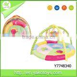 Rainforest Gym Mat Musical Baby Play Mat Piano Kick Play Mat thumbnail-6