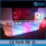 2016 Newly Popular Sale Bar Furniture Wave Grain Led Bar Counter for Sale