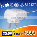 GVE 100-240Vac 18w 9v 2a POS printer power adapter with LVD Safety Standard