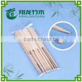 Grade A flat bamboo double fork with custom logo