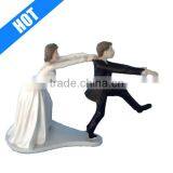 Bride and Groom Funny Wedding Cake Topper for Sale thumbnail-1