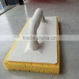 High Density Yellow Masonry Float With Plastic Handle Sponge Plastering Trowel thumbnail-3