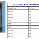 G 1/4 Inch Brass Oil Level Sight Gauges thumbnail-5