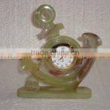 Top Qulaity GOOD QUALITY New Design 2017 CLOCKS ONYX MARBLE HANDICRAFTS thumbnail-3