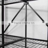 Folding Metal Storage Shelf With Mesh Ironing Board thumbnail-4